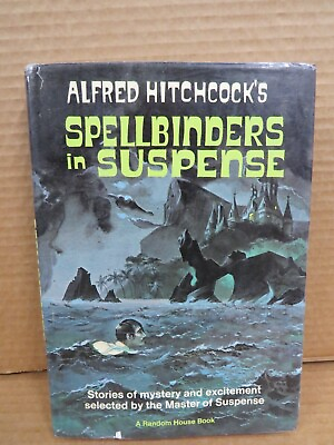 #ad Alfred Hitchcock#x27;s Spellbinders in Suspense 1967 HCDJ VINTAGE Mystery Suspense