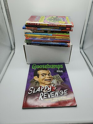 Lot of Children#x27;s Kids Chapter Books rl Stine magic bus and more