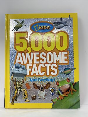#ad 5000 Awesome Facts about Everything by National Kids 2012 Hardcover