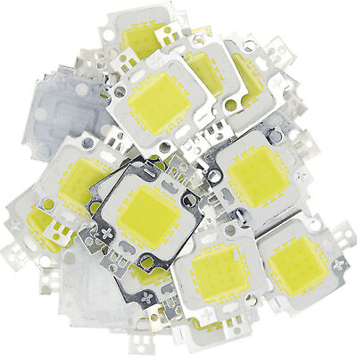 #ad 10x12V LED COB 10W Chip high power Cool Integrated SMD For Floodlight Lamp Bulbs