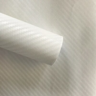 Premium 3D Carbon Fiber Matte Textured Vinyl Wrap Sticker Decal Air Bubble Free