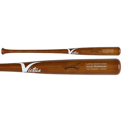 #ad Julio Rodriguez Seattle Mariners Autographed Victus Game Model Bat