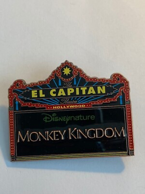 #ad DSSH Monkey Kingdom Marquee El Capitan Theatre Hollywood Disney Pin LE B0