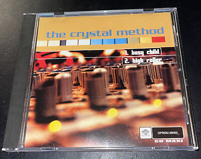 #ad THE CRYSTAL METHOD quot;Busy Child High Rollerquot; CD Single 4 Tracks *EXCELLENT* PROMO