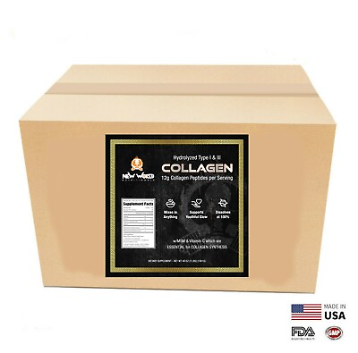 #ad 5lb 15lb Bulk Collagen Type I amp; III Manufacturer Direct MANY DELICIOUS FLAVORS