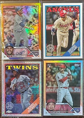 #ad IN HAND 2023 Topps Series 2 Inserts Silver Pack Mojos Golds Complete Your Set