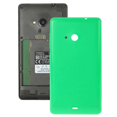Bright Surface Solid Color Plastic Battery Back Cover for Microsoft Lumia 535 Gr