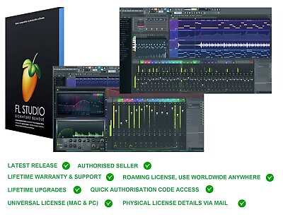 FL STUDIO 20.9 SIGNATURE Fruity Loops Music Software RETAIL License For MAC amp; PC