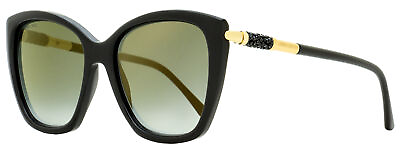 #ad Jimmy Choo Rose Butterfly Sunglasses 807FQ Black Gold 55mm