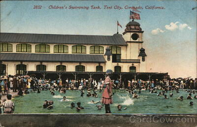 #ad #ad CoronadoCA Children#x27;s Swimming TankTent City Mitchell San Diego County Vintage