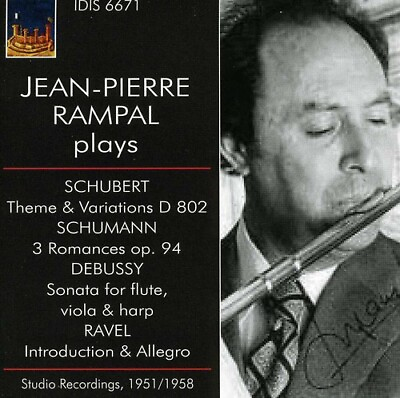 #ad Jean Pierre Rampal Jean Pierre Rampal Plays Schumann Debussy Ravel New CD