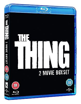 #ad THE THING 2 Movie Set Blu ray 1 amp; 2 Kurt Russell 1982 Original 2011 Prequel