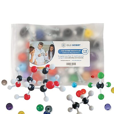 #ad Organic Chemistry Model Kit Set Supplementary Kit 118 Pieces Molecular Mode...