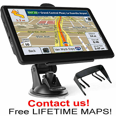 #ad 7 Inch Car amp; Truck GPS Navigation System 256MB8GB Navigator 77 CanadaMexicoUS