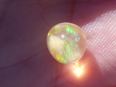 #ad 1.27 Cts Contra luz cabochon Mexican Opal