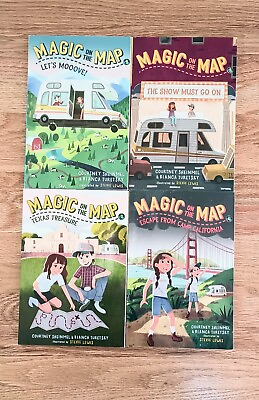 #ad Magic On The Map Book Set 1 4 NEW
