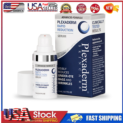 Plexaderm Rapid Reduction Eye Serum Advanced Formula anti Aging Serum Visibl