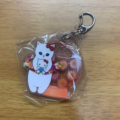 #ad Sanrio Hello Kitty × Mofusand Collaboration Acrylic Key holder