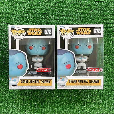 #ad FUNKO POP Star Wars Grand Admiral Thrawn Star Rebels Target Exclusive IN HAND