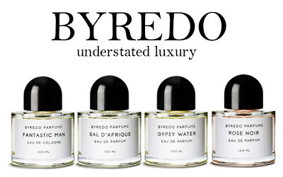 Byredo Perfumes used low fill bottles AWESOME PRICING. free shipping