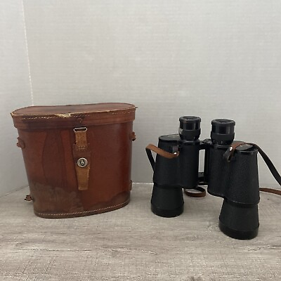 Vintage Harpers Binoculars With Case 7 X 50 No. 72688