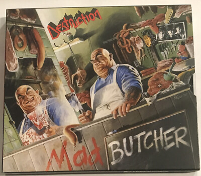 #ad Destruction Mad Butcher CD 2018 High Roller – HRR 548 CD Slipcase *DE
