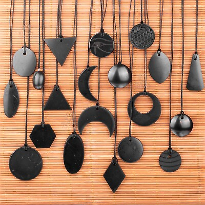 #ad Shungite Pendants A variety of styles Choose your Own Shungite Necklace Tolvu