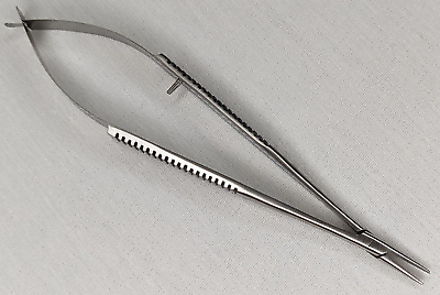 #ad XCELLMED Straight Castroviejo Needle Holder 10114 Surgical Instrument