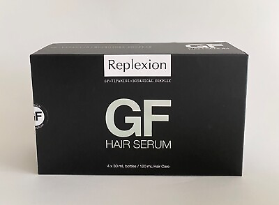 #ad Replexion GF Hair Serum 4x30ml Patented American Formula for Men and Women