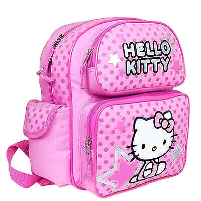 #ad Hello Kitty Backpack Stars 12 Inch Pink