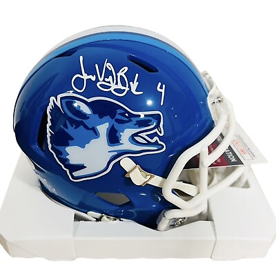 #ad #ad James Van Der Beek Varsity Blues West Canaan Coyotes Signed Mini Helmet JSA COA