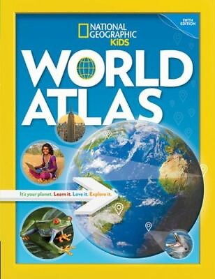 #ad National Geographic Kids World Atlas 5th Edition by Kids National