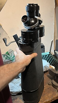 Scarce 100mm Observation Big Eye Binoculars in Steel Case. Probably 25x amp; 40x