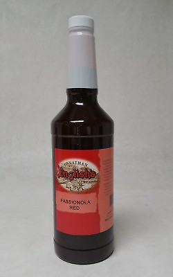 #ad Jonathan English FASSIONOLA RED Original Tropical Tiki Drink Mixer Syrup