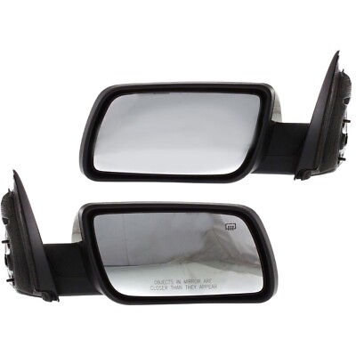 #ad #ad Set Of 2 Mirror Power For 2009 2012 Ford Flex Left And Right Heated Paintable