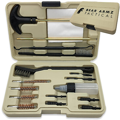 Handgun Cleaning Kit for Pistols Revolvers .22 38 9mm 357 40 45 1200 Sold