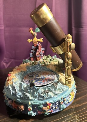 #ad Kaleidoscope Music Box With House And Sea Life The Middle Spins