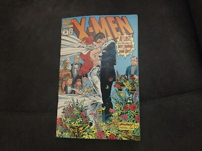 X Men #30 KEY The Wedding of Scott Summers amp; Jean Grey Complete With Cards