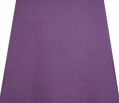 #ad Purple Cotton Voile 40” Width Solid Pattern Fabric Sewing Cushion Drape By 1 Yd