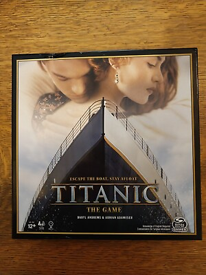 #ad Titanic The Game Board Game Spin Master Games Age 12 and up New Sealed