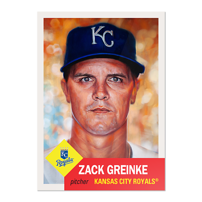 Topps MLB Living Set #659 Zack Greinke Kansas City Royals Pre Sale