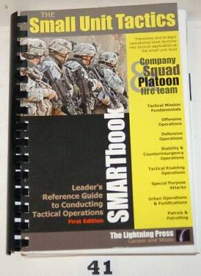 #ad Small Unit Tactics SMARTbook Leader#x27;s Reference Guide to Conducting Tacti GOOD