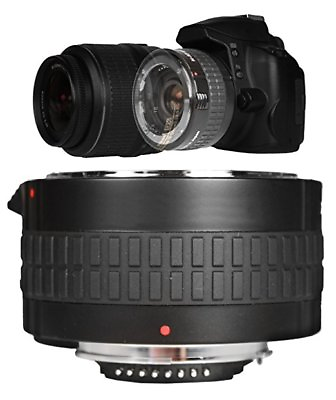 2X OPTICAL CONVERTER FOR Nikon AF S DX NIKKOR 18 300mm f 3.5 6.3G ED VR Lens
