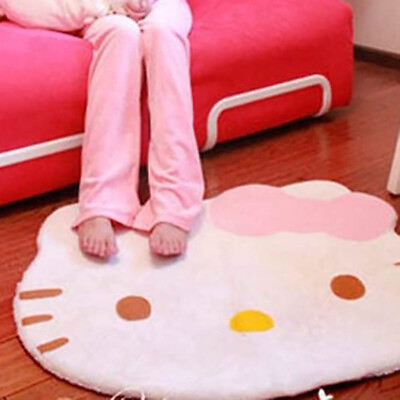 Hello Kitty Carpet Home Soft Rugs Bedroom Mat Double Sided Fuzzy Blanket Gifts