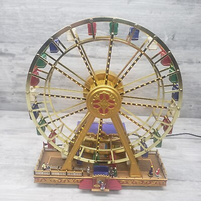 #ad Mr. Christmas Gold Label World#x27;s Fair Grand Ferris Wheel SEE VIDEO READ