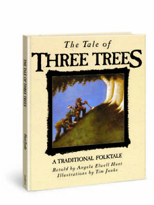 #ad The Tale of Three Trees: A Traditional Folktale Hardcover GOOD