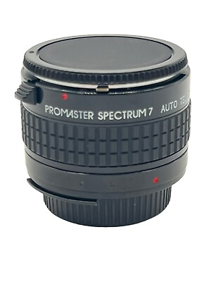 PROMASTER Spectrum 7 Auto Tele Converter MC7 2X for N AI Nikon Mount Lens Japan
