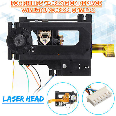 Laser Lens Pickup Optical For Philips VAM1202CD Replace VAM1201 CDM12.1 2