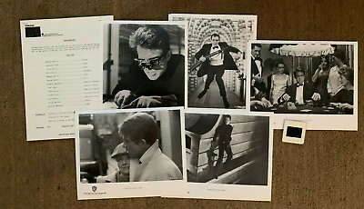 *1966 KALEIDOSCOPE Movie press kit Bamp;W stills color slide Warren Beatty