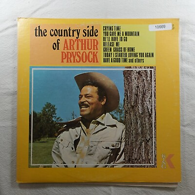 #ad Arthur Prysock The Country Side Record Album Vinyl LP